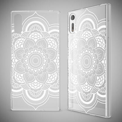 NALIA Handyhülle kompatibel mit Sony Xperia XZ, Slim Silikon Motiv Case Phone Cover Crystal Schutzhülle Dünn Durchsichtig, Etui Handy-Tasche Transparent Backcover Bumper