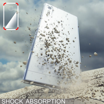 NALIA Handyhülle kompatibel mit Sony Xperia XZ, Slim Silikon Motiv Case Phone Cover Crystal Schutzhülle Dünn Durchsichtig, Etui Handy-Tasche Transparent Backcover Bumper