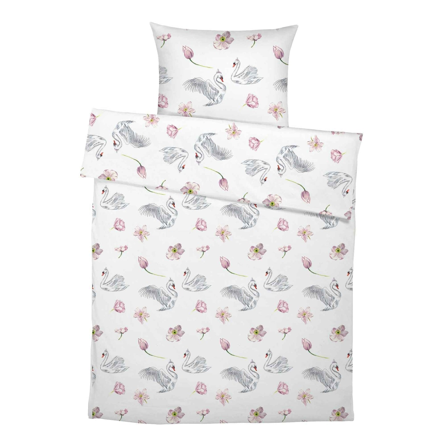 “Schwäne” Premium Kinderbettwäsche