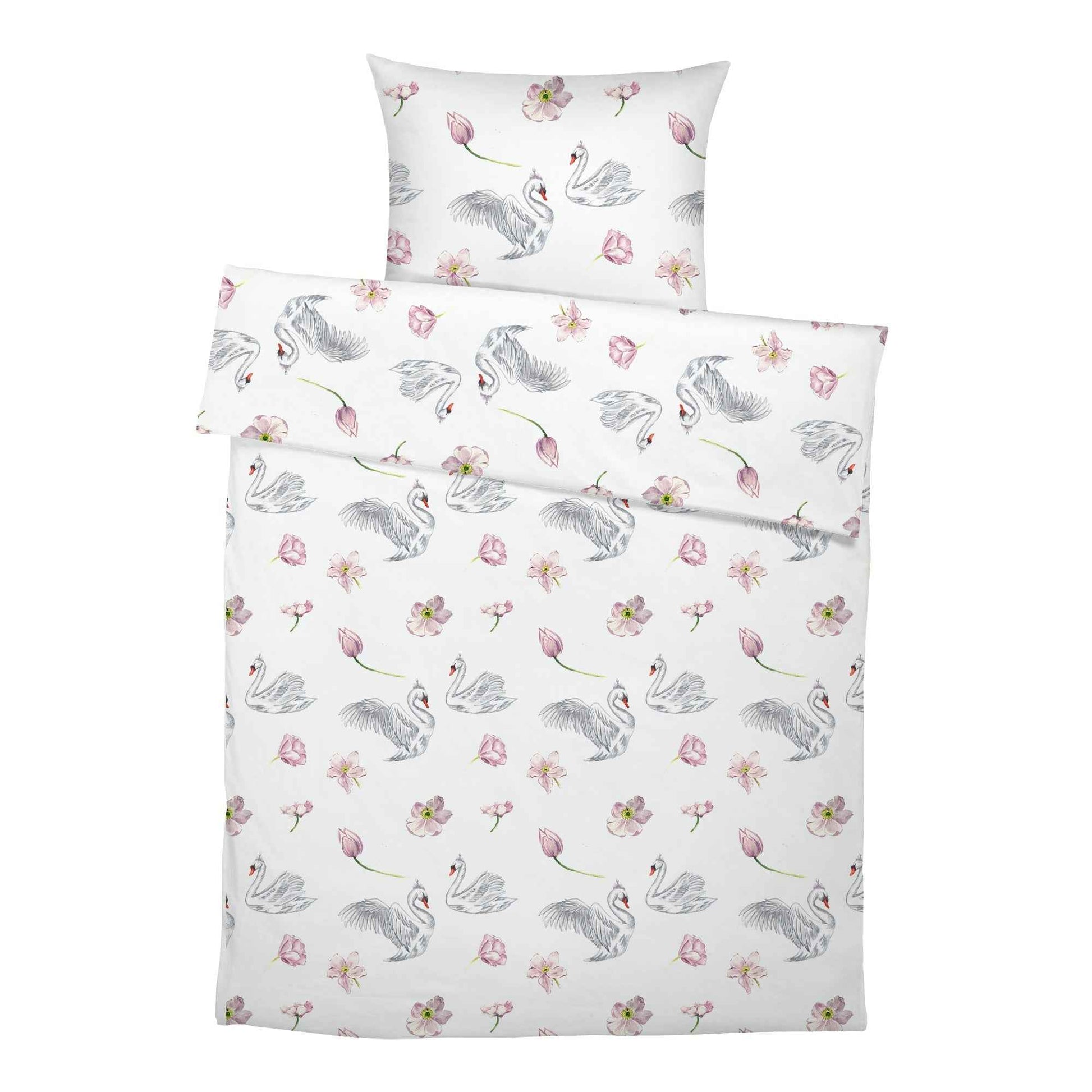 “Schwäne” Premium Kinderbettwäsche