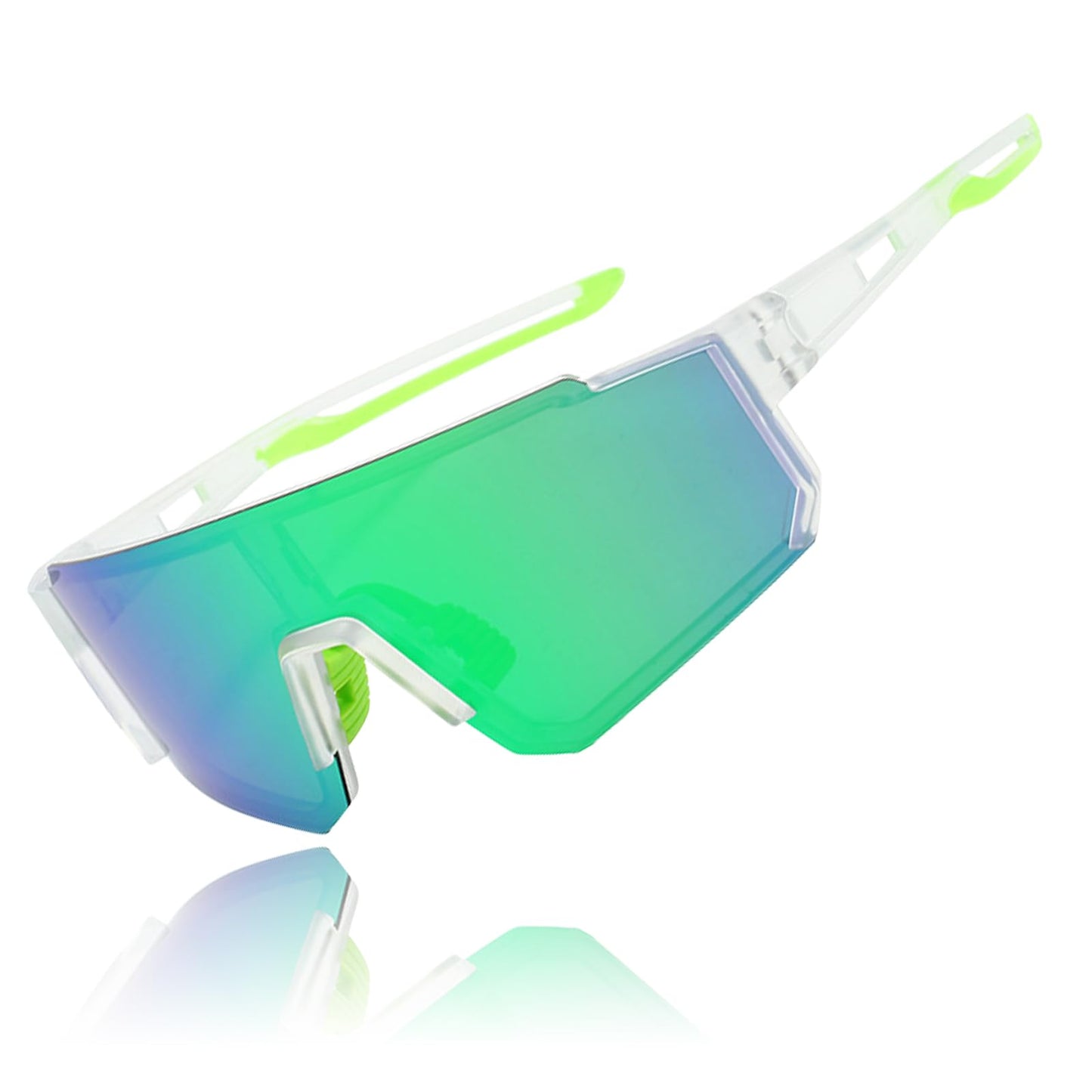 Rosedreamer Schnelle Brille Sport Sonnenbrille Herren Damen Polarisierte Sonnenbrille Fahrradbrille Laufbrille für MTB Rennrad Radfahren Biking Ski FahrradLaufen mit UV400 Schutzbrille