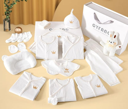 Passt! Baby Clothing Set Complete Gift Set Girls Boys Newborn First Equipment 20 Pieces 100% Cotton 0-6 Months