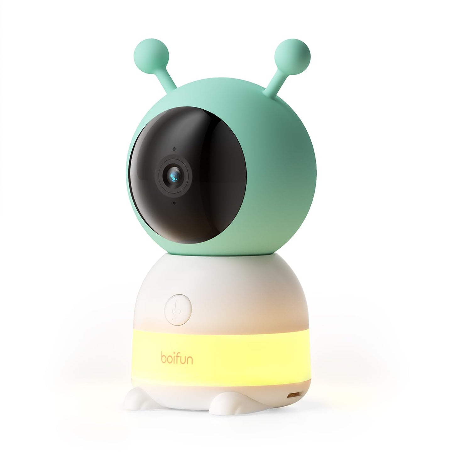 BOIFUN Babyphone mit Kamera 2K, 5-Zoll-Display, 360° PTZ, Nachtlicht | Nachtlicht, IR Nachtsicht, 360° Kamera, Handy, Weinen/Bewegungs/Geräuscherkennung, Bewegungsverfolgung, Temp&Feuchteerfassung