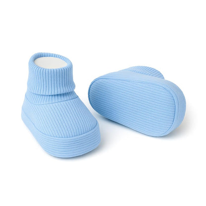 Generisch Baby Krabbel- Hausschuhe - Schuhe Neugeborene - Baumwolle - Diverse Farben - Mädchen - Jungs