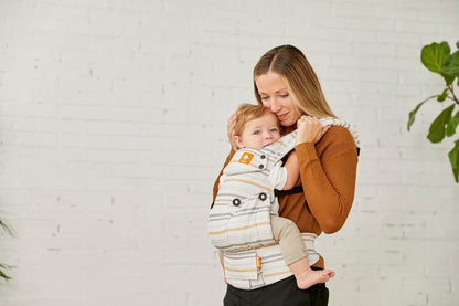 Tula Explore Babytrage für Neugeborene ab Geburt, 3-in-1 Baby-Tragetasche Bauchtrage Rückentrage Ergonomisch (3,2-20,4 kg), Play
