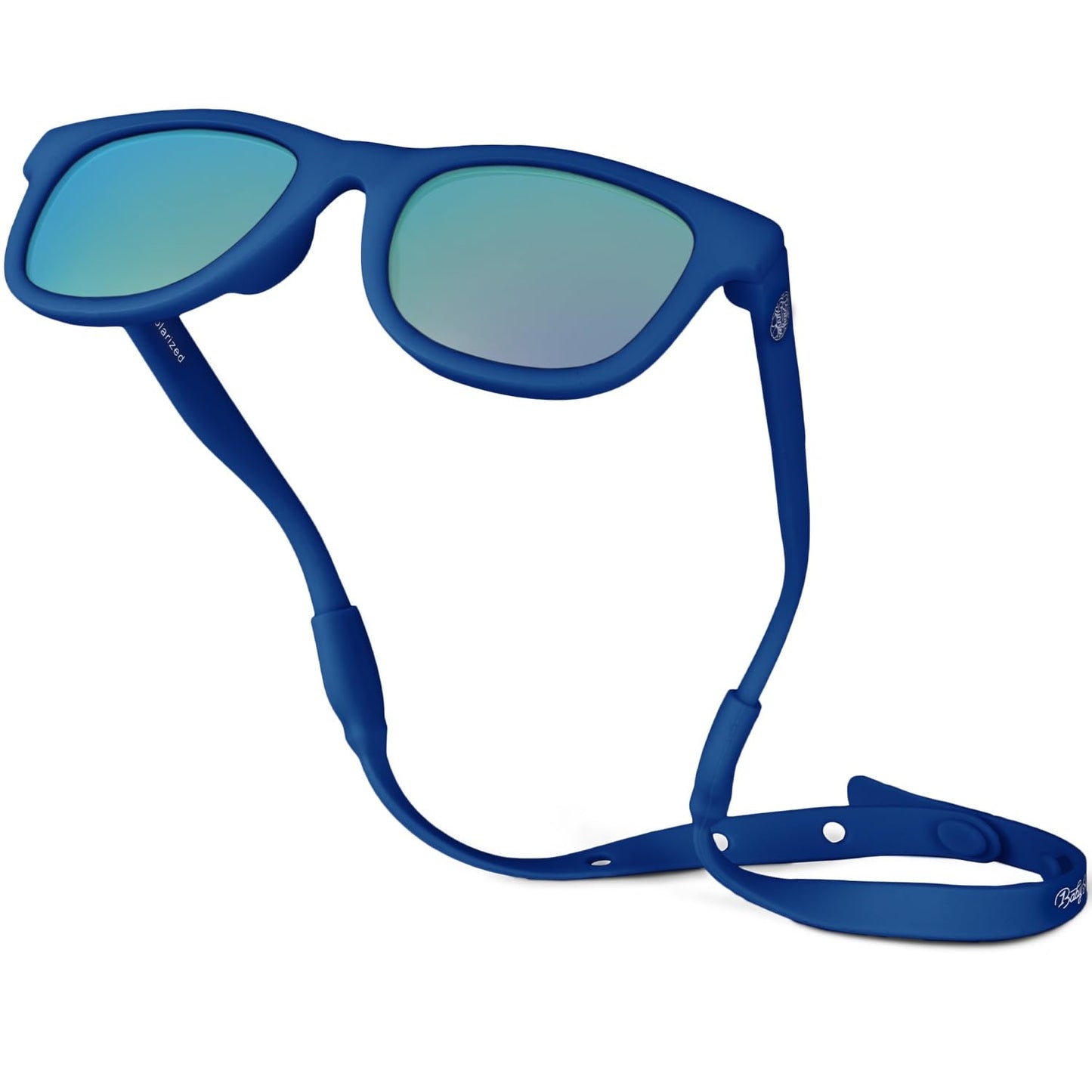 Polarized Baby Sunglasses with Strap - Unbreakable Flexible Toddler Sunglasses for Toddlers Newborn 0-24 Months