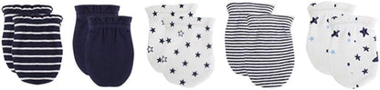 Kiddiezoom Baby-Body, Hose, Kleinkinder-Einteiler, Bekleidungs-Sets für Jungen und Mädchen aus Baumwolle, Mützen, Kratzfäustlinge