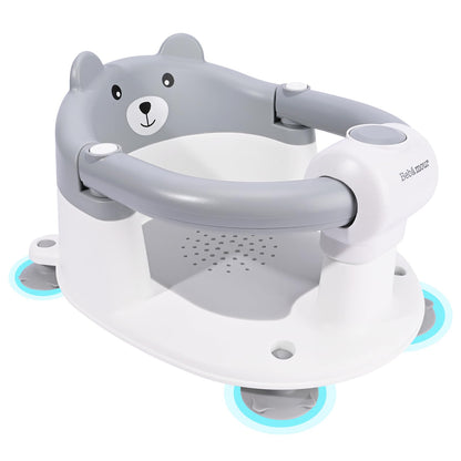 Bebamour Baby Bath Seat 6 Months + Child Bathtub Non-Slip Bath Chair, Water Jug
