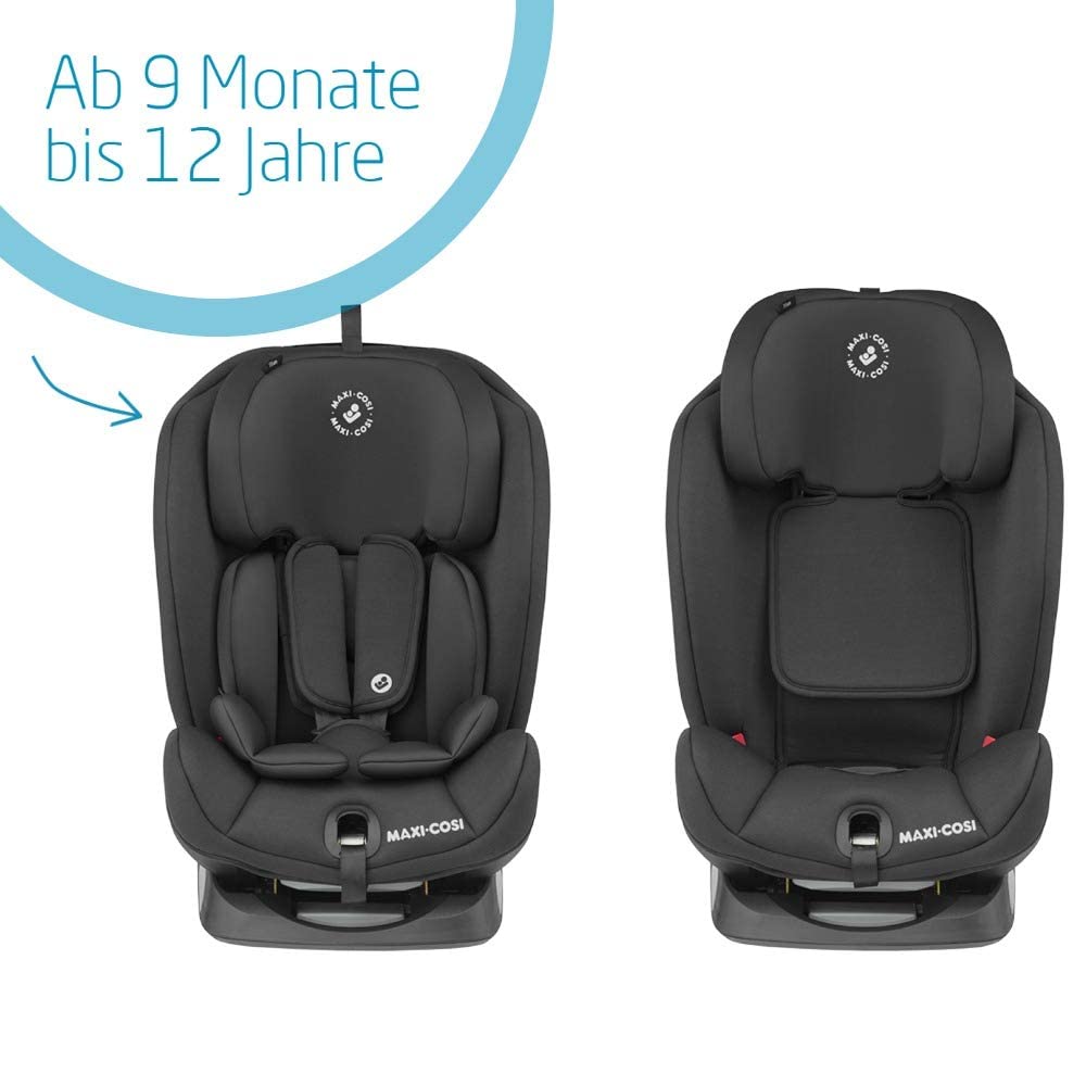 Maxi-Cosi Titan S i-Size, Child Car Seat, 15 months-12 years (76-150cm), ISOFIX Car Seat, 5 Recline Positions, 13 Headrest Positions, G-CELL Protection, 5-Point Safety Harness, Tonal Graphite - Meloni2