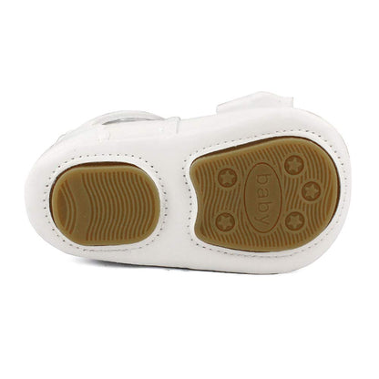 LACOFIA Babyschuhe Mädchen rutschfest Bowknot Prinzessin Krabbelschuhe