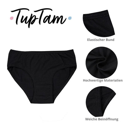 TupTam Unterhosen Mädchen 10er Pack – Bequeme Unterwäsche für Mädchen aus Baumwolle