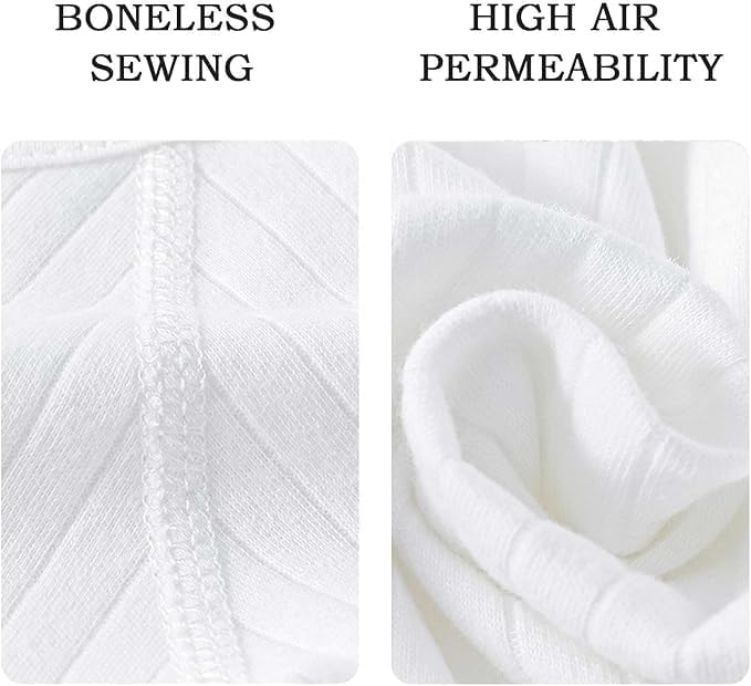 Babyfond 1 Pack Baby Bodysuit, Neugeborenes Baby warmer Baumwollbody mit Hut, 100% Baumwolle Kleinkind Homewear Verdickte Frühlings- und Herbstkleidung