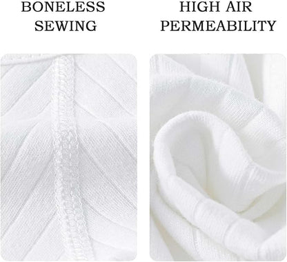 Babyfond 1 Pack Baby Bodysuit, Neugeborenes Baby warmer Baumwollbody mit Hut, 100% Baumwolle Kleinkind Homewear Verdickte Frühlings- und Herbstkleidung