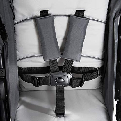 Hauck Roadster Duo SLX Sibling/Twin Pushchair for Babies and Toddlers - Side by Side - Can be used from Birth (with Carry Case) - Slim and Quick Folding