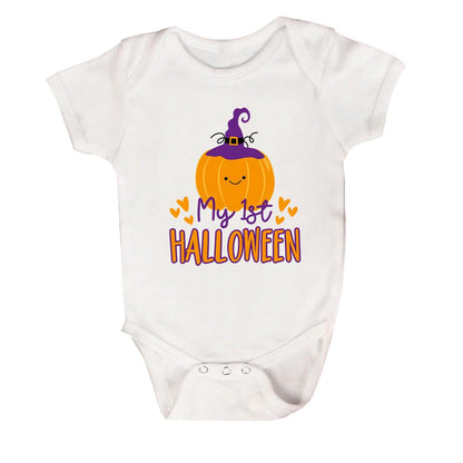 Mein 1. Halloween-Babykostüm, Baumwolle, kurzärmelig Langarm Body Set Junge