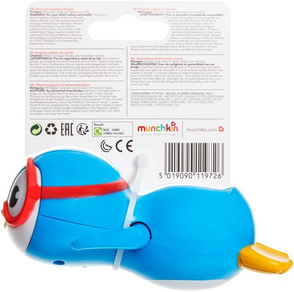 Munchkin White Hot Safety Rubber Bath Duck Toy for Babies or Toddlers | Marker Turns White To Reveal The Word Hot When Bath is Too Hot | Baby Essentials | Baby Bath | Bath Toys | 1 Pack