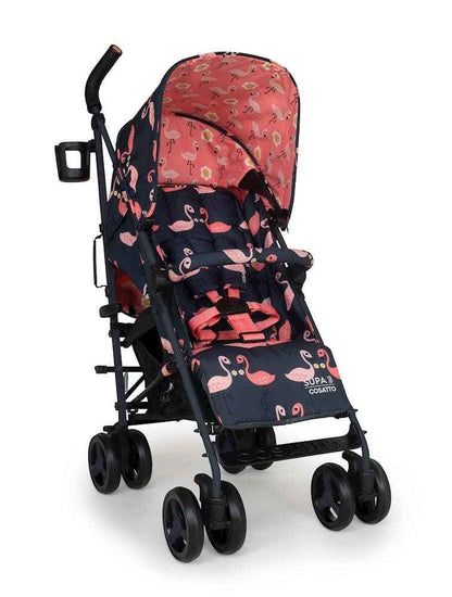 Cosatto Supa 3 Pushchair – Lightweight Stroller from Birth to 25kg - Compact Fold, Shopping Basket, Footmuff (Dragon Kingdom) | Mit UPF100+ Verdeck, Regenschutz und Sommerauflage für komfortable Fahrten bei jedem Wetter.