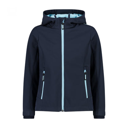 CMP Unisex Children's Kid G-jacket with Fixed Hood Softshell Jacket 