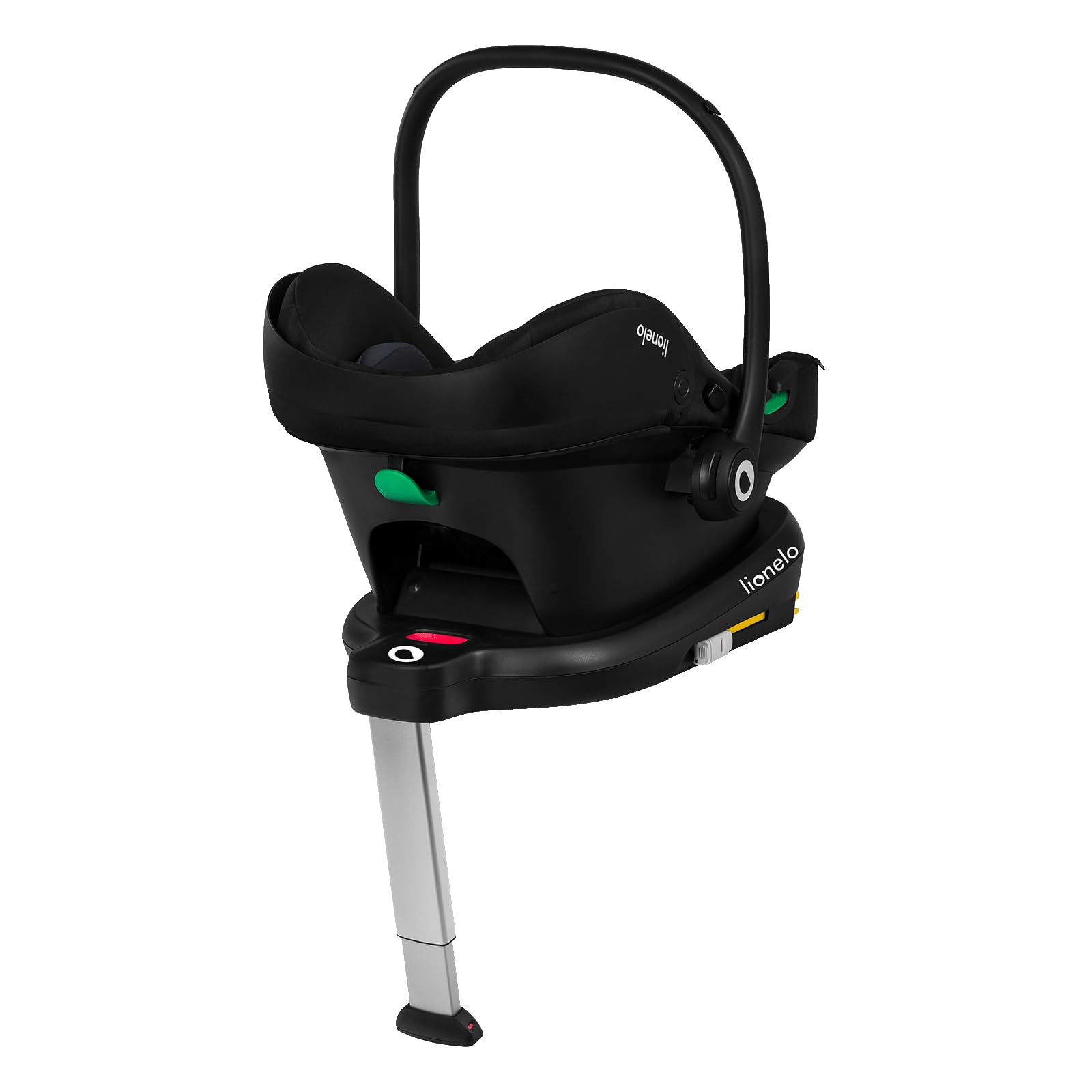 LIONELO ASTRID i-Size Baby Autositz 40-87 cm, Babyschale Gruppe 0+, Rückwärtsgerichtete Montage, 3-Punkt-Sicherheitsgurt Seitenschutz, Sitzeinlage Dri-Seat - Meloni2