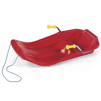 Rolly Toys rollySnow Max (Alter ab 3 Jahre, Farbe Rot, ergonomischer Sitz, mit zwei Bremsen, belastbar bis 100 kg) 200115