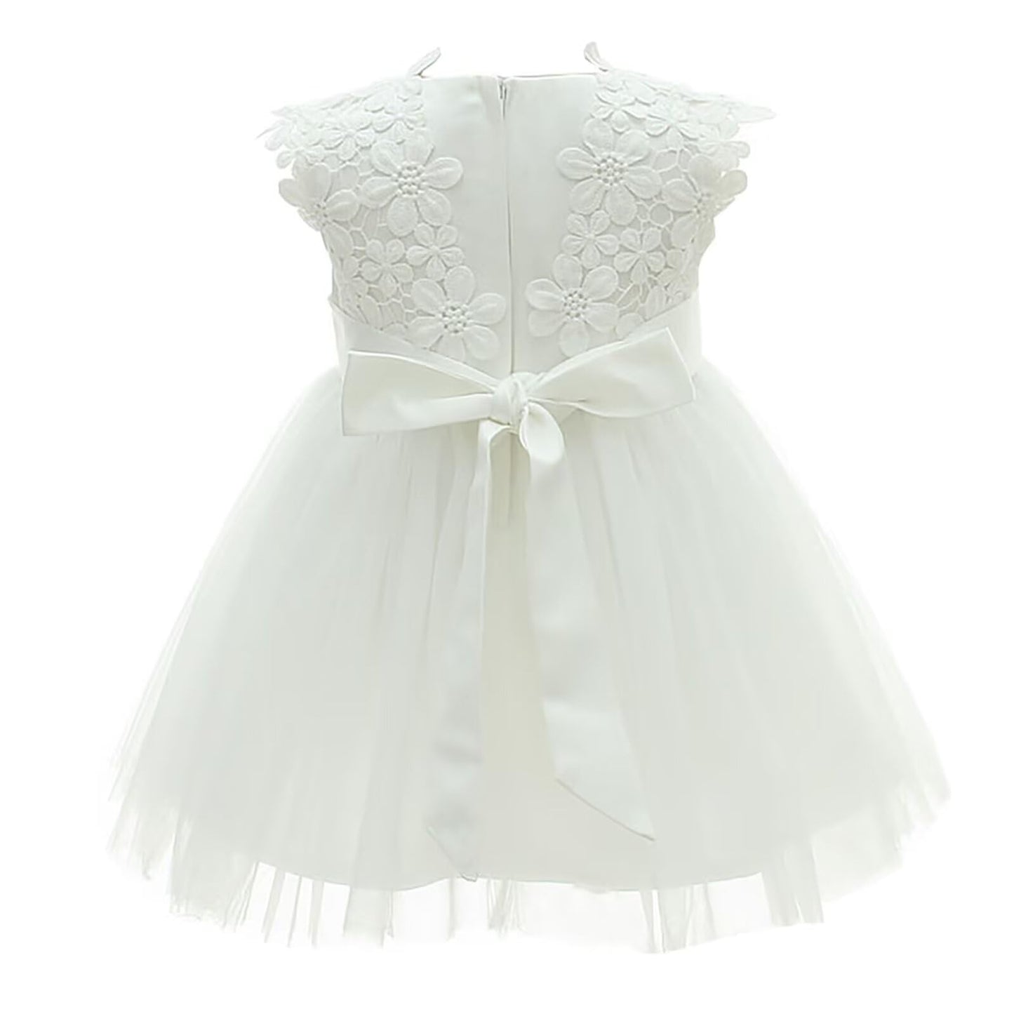Baby Mädchen Weiße Taufe Kleid mit Kapuze Neugeborene Taufe Kleid Spitze Kleid für Hochzeit Geburtstag