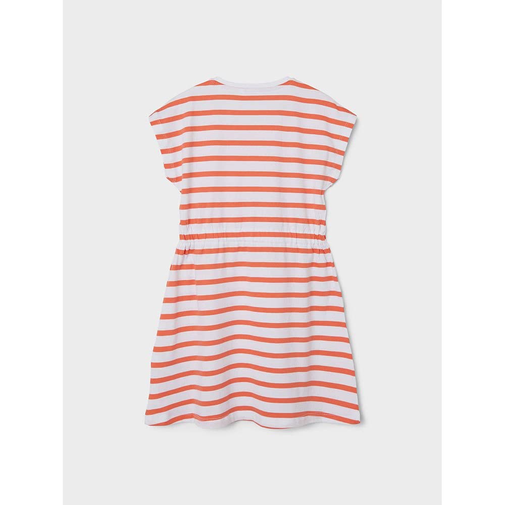 NAME IT Girls' Nkfmie SS Dress Noos