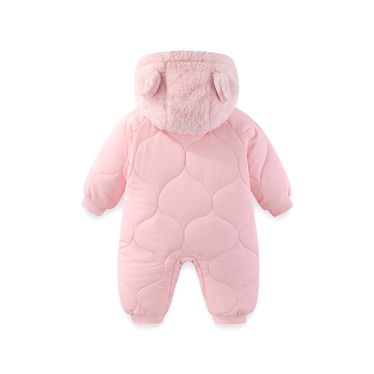 Baby Schneeanzug, Baby Jungen Mädchen Winter Overall Strampler Neugeborenen Schnee Overall für 3-24 Monate