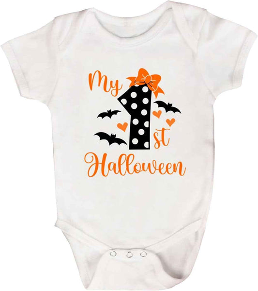 Mein 1. Halloween-Babykostüm, Baumwolle, kurzärmelig Langarm Body Set Junge