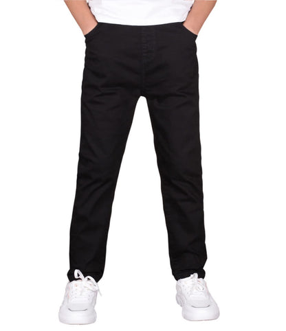 CAMLAKEE Children's Jogging Bottoms Boys Cargo Trousers Jogging Bottoms with Contrasts and Elastic Band