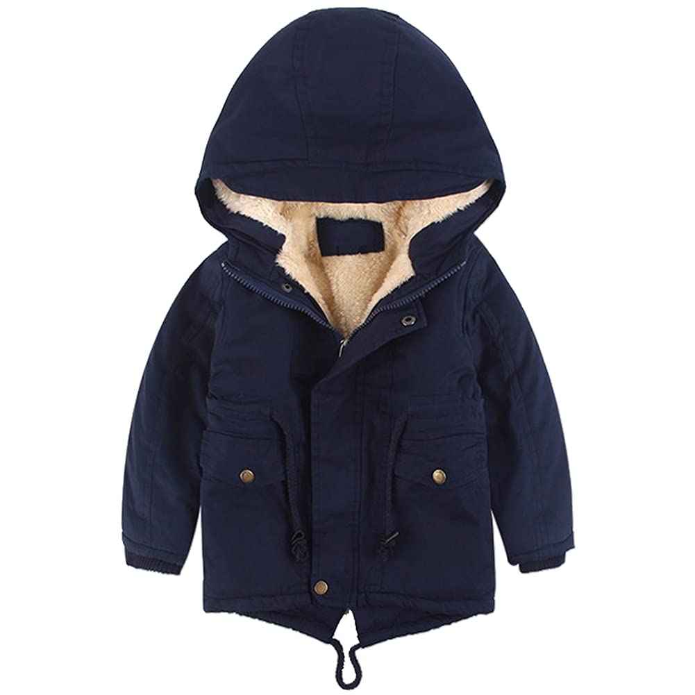 Winter Jacket for Boys and Girls, Warm Hoodie Outfits, Thick Coat, Baby Winter Coats