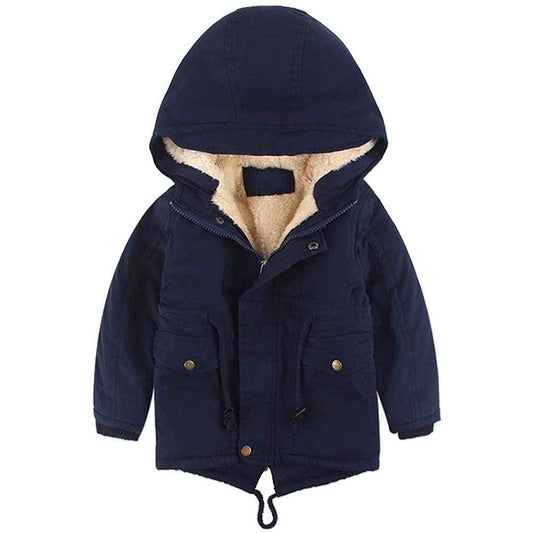 Winter Jacket for Boys and Girls, Warm Hoodie Outfits, Thick Coat, Baby Winter Coats