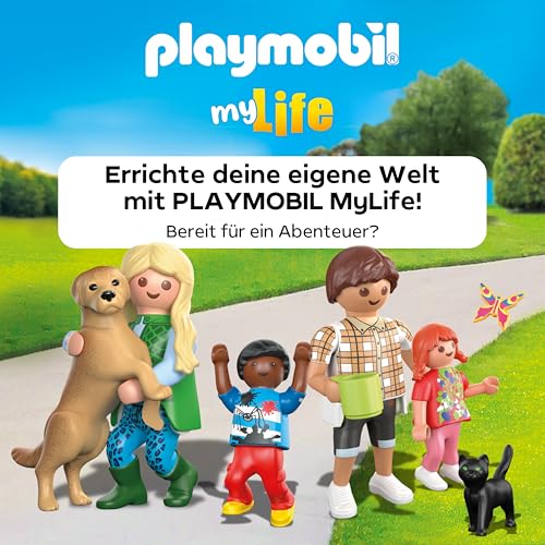 PLAYMOBIL Cat Café Cat Toy Child Animal Figure Set Toy for Children from 4 Years 71744