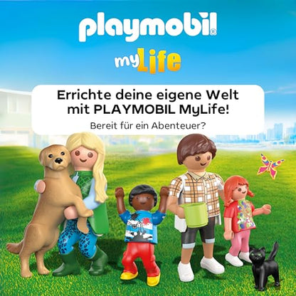 PLAYMOBIL Cat Café Cat Toy Child Animal Figure Set Toy for Children from 4 Years 71744
