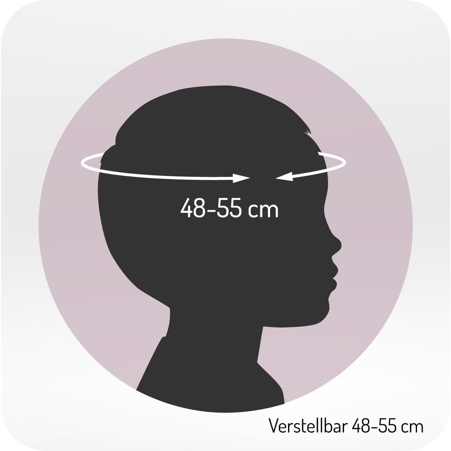 MoMi Mimi Kinderhelm verstellbar, Kopfumfang 47 – 58 cm (1-4 Jahre), stoß- und schlagfester Fahrradhelm für Kinder, 11 Lüftungsöffnungen, Schaumstoffpolsterung, Einstellbarer Kinnriemen