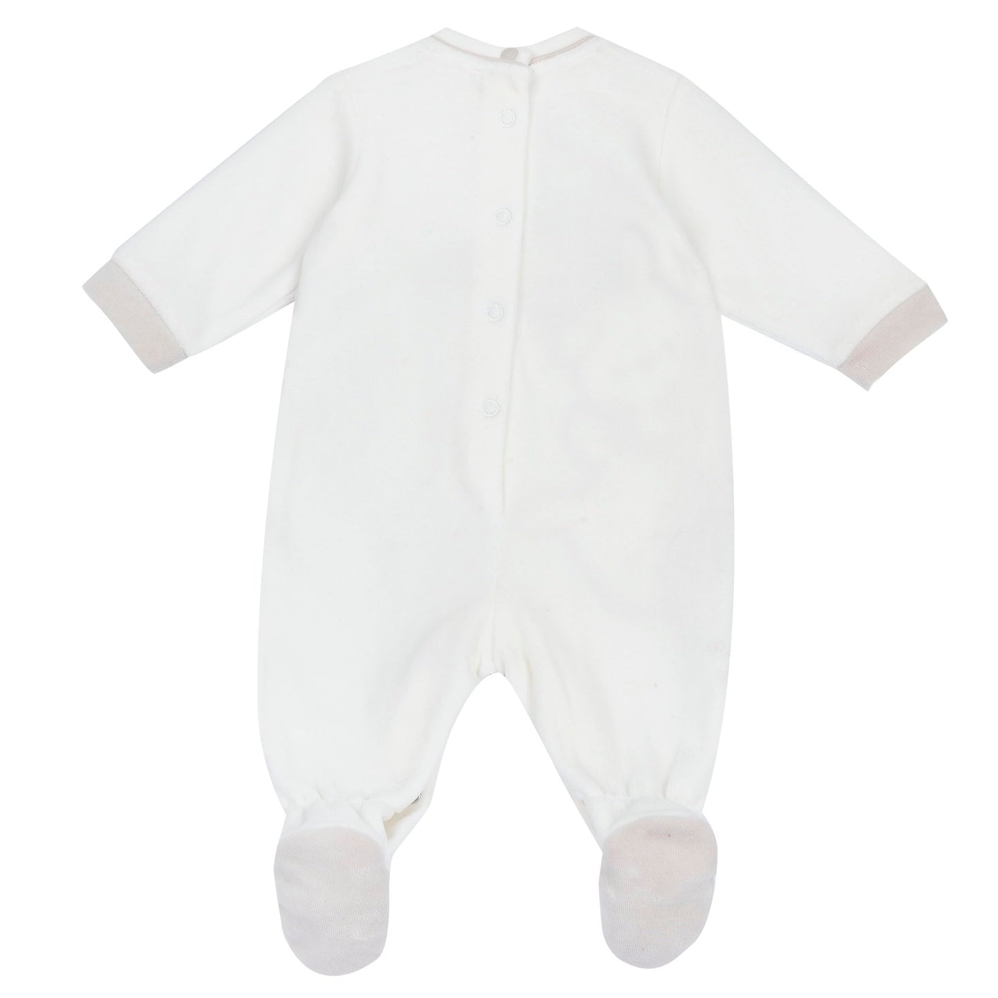 Chicco, Babystrampler Aus Warmem Und Weichem Nicki, Mit Praktischer Schrittöffnung, Ideal Für Den Winter, Babykleidung für 0-24 Monate, Designed in Italy