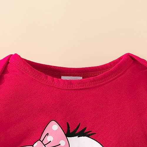 Toddler Girls Long Sleeve Cartoon Prints Romper Body Trousers Headbands Outfits Baby Clothing 6 Months Boy Baby Things For Girls