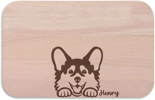 Frühstücksbrettchen Hund
