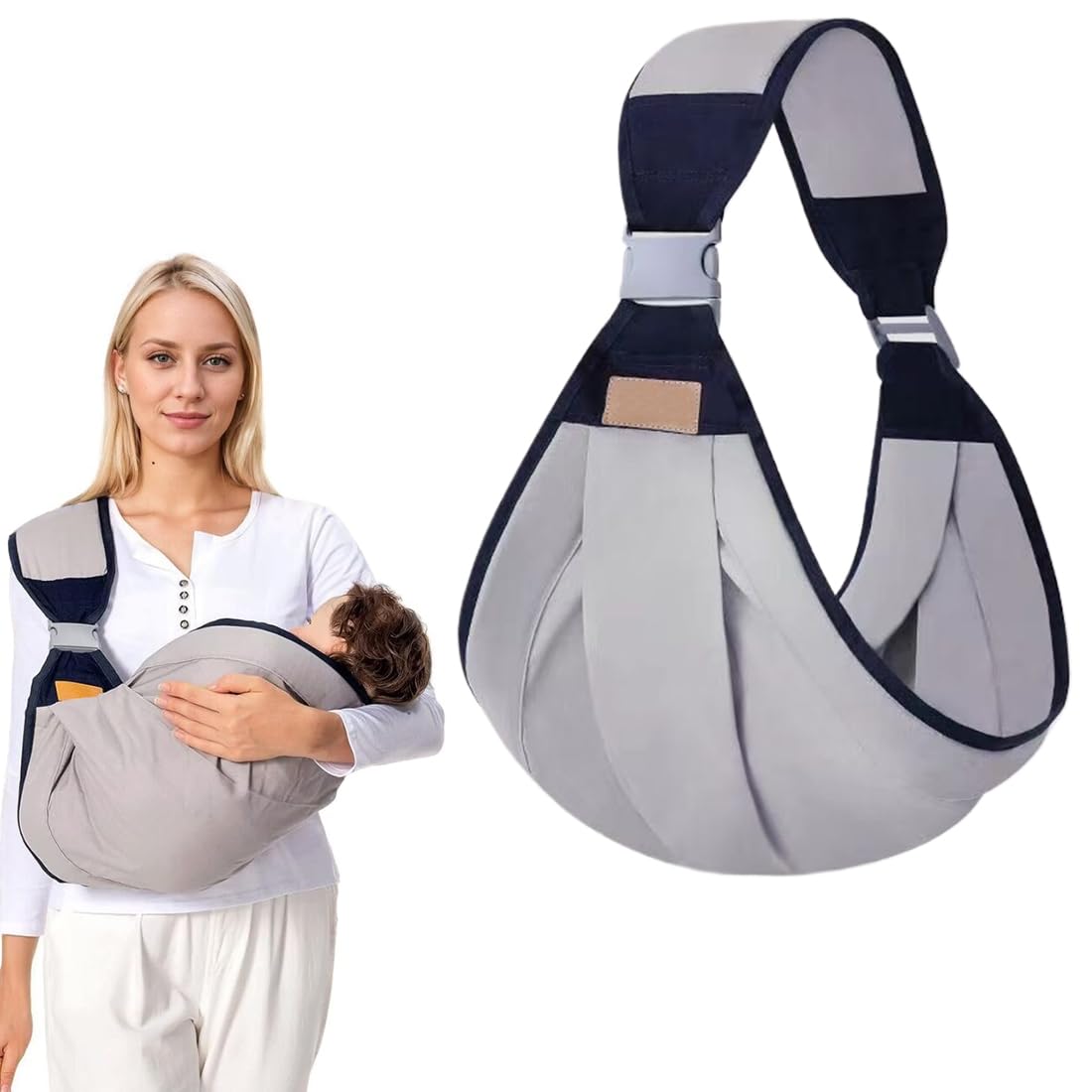 Babytrage, Verstellbare Trage, Atmungsaktive Babytrage, Neugeborenen-Trage