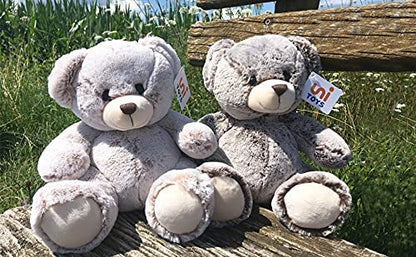 Uni-Toys - Teddy Bear, Super Soft (Dark Brown) - 24 cm (Height) - Plush Bear, Teddy - Plush Toy, Cuddly Toy