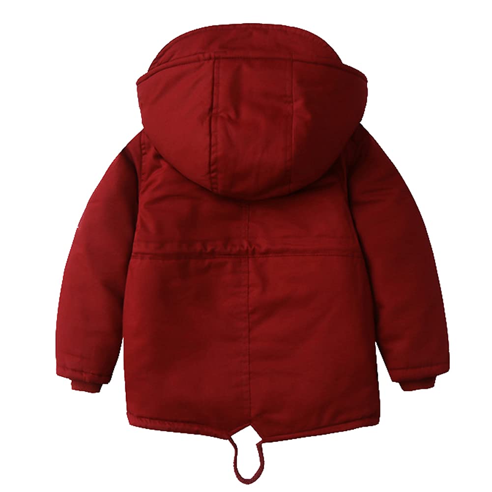 Winter Jacket for Boys and Girls, Warm Hoodie Outfits, Thick Coat, Baby Winter Coats