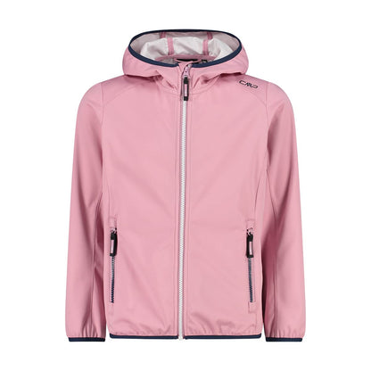 CMP Unisex Children's Lightweight Softshell Jacket with Fixed Hood Jacket Cocoon Coat 