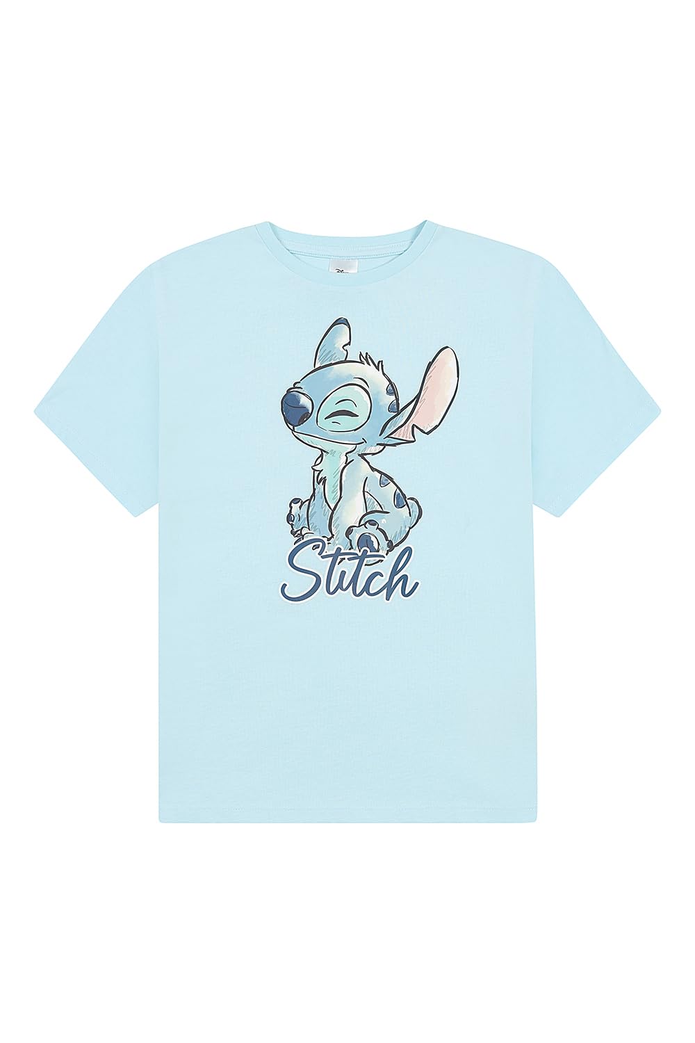Disney Mädchen 3er-Pack Lilo und Stitch T-Shirts Kinder Angel Sommertop Kurzarm-T-Shirts