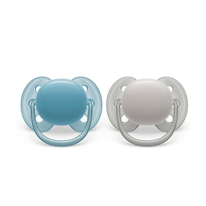 Philips Avent ultra soft Schnuller - 4er Pack, BPA-freier, extra weicher Schnuller für Babys von 0-6 Monaten, inklusive Transport- und Sterilisationsbox, (Modell SCF091/35) - Meloni2