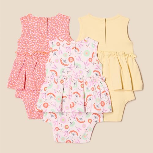 Baby - Mädchen Ärmellose Bodysuit-Kleider