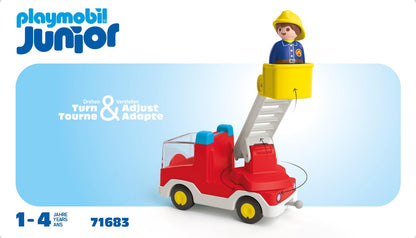 PLAYMOBIL Junior Heroes of Everyday Life Sustainable Toy for Children from 1 Year Including Doctor, Firefighter and Policeman, 71692