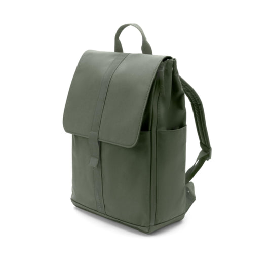 Bugaboo Wickelrucksack, Wasserabweisende Tasche aus nachhaltigem Material, Einfach zu reinigen, mit Wickelunterlage und isolierter Halterung für Flaschen, Midnight Black