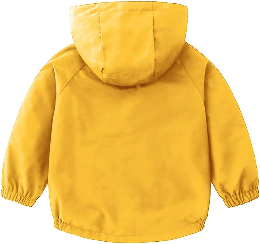 Volunboy Baby Kapuzen Jackets, Jungen Langarm Winddicht Mantel Cartoon Aufdruck Jacken