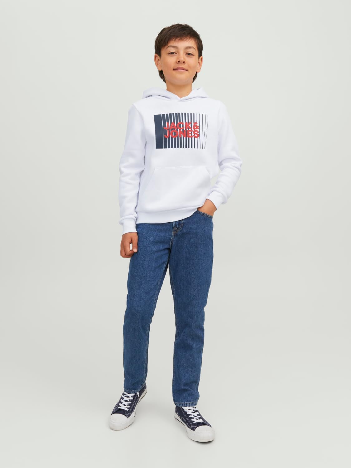 JACK & JONES Boy Hoodie Logo Hoodie Junior