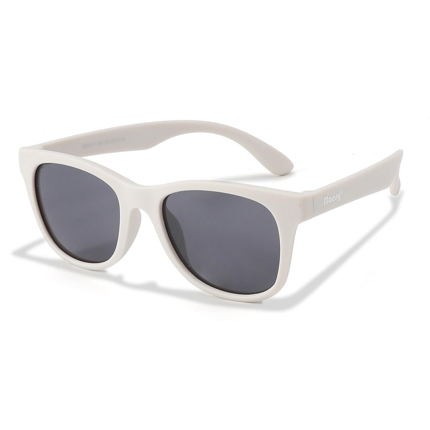Maesy Yuki Children's Sunglasses for 6-12 Years, UV400 Polarised Protection, Flexible and Flexible Frame, Safe and Comfortable Sunglasses for Children