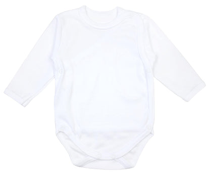 TupTam Baby Body Langarm – Wickelbody Langarm für Jungen & Mädchen, 5er Pack, 100% Baumwolle, OEKO-TEX
